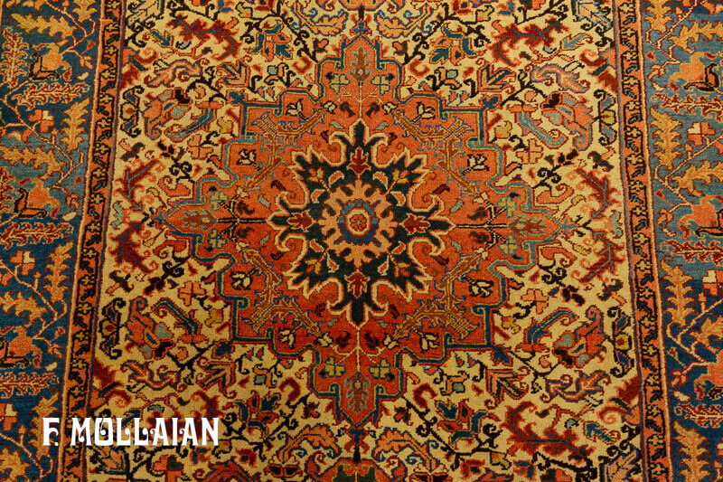 Antique Persian Heriz (heris) Rug n°:63444570